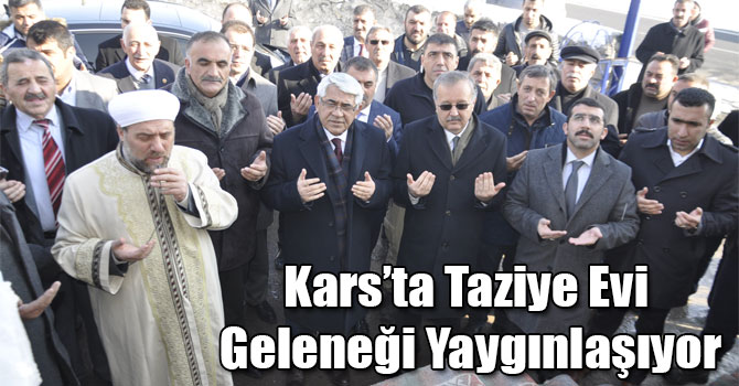 Kars’ta Taziye Evi Geleneği Yaygınlaşıyor
