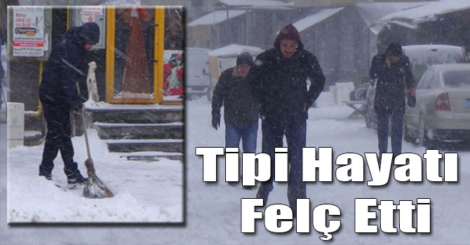 Kars'ta Tipi Hayatı Felç Etti