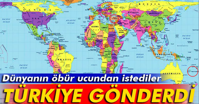 Hediye Kur’an-ı Kerimler Yeni Kaledonya'ya Ulaştı