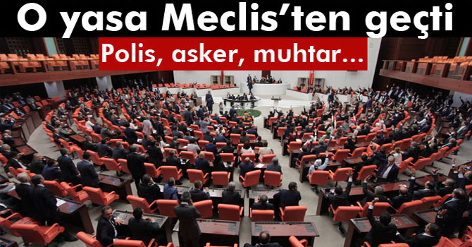 Merakla Beklenen Yasa Meclis'ten Geçti
