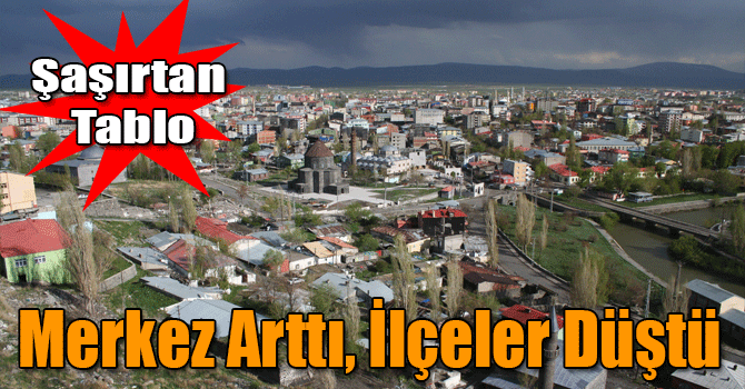 Kars’ın Merkez Nüfusu Artarken, İlçe Nüfusları Azaldı!
