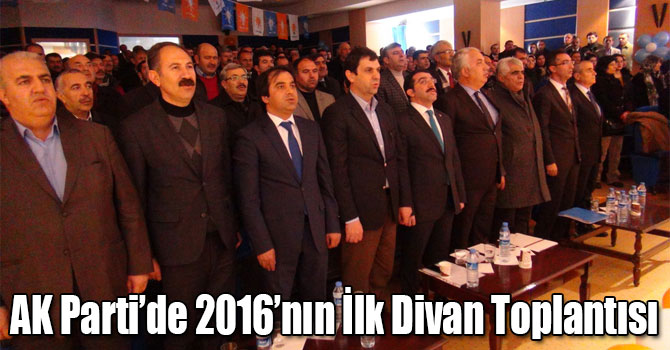 AK Parti’de 2016’nın İlk Divan Toplantısı