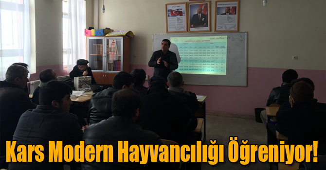 'Kars Modern Hayvancılığı Öğreniyor Projesi'