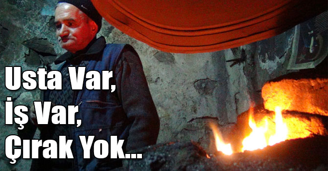 Kars’ın Tek Demircisi Çıraksız Kaldı