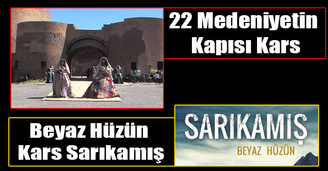 TÜYAP'ta,  “22 Medeniyetin Kapısı Kars” ve “Beyaz Hüzün - Kars Sarıkamış”