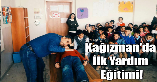 Kağızman'da İlk Yardım Eğitimi!