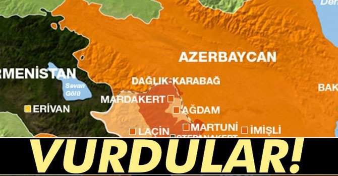 Azerbaycan, Ermenistan’ın Zırhlı Araçlarını Vurdu