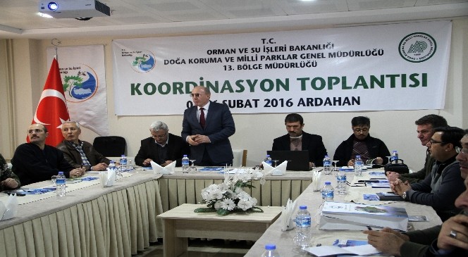 Orman ve Su İşleri 13. Bölge Müdürlüğü Koordinasyon Toplantısı Ardahan'da Yapıldı