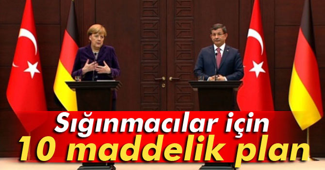 Sığınmacılar İçin 10 Maddelik Plan