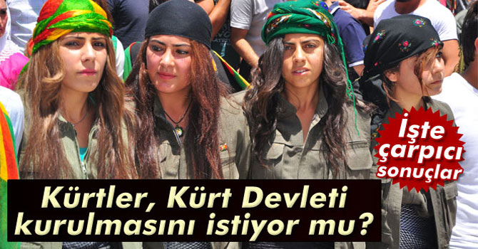 Kürtler, Suriye ve Irak'ta Kürt Devleti Kurulmasını İstemiyor