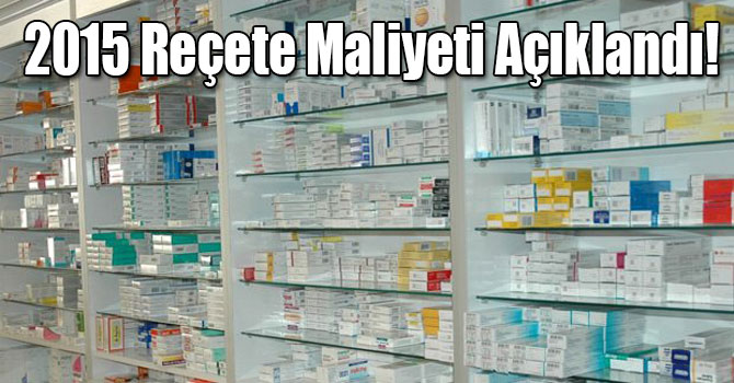 2015’te Türkiye’nin İlaç Reçete Maliyeti 19 Milyar TL