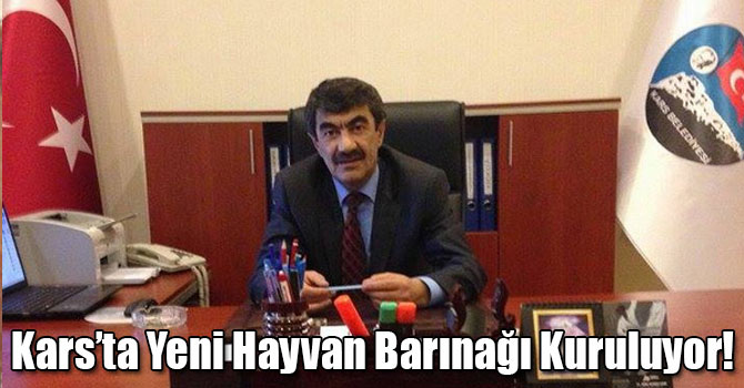Kars’ta Yeni Hayvan Barınağı Kuruluyor!