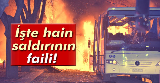 Ankara'daki Saldırının Faili Belirlendi