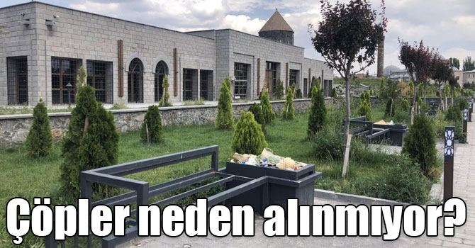 Kars Bedesten bölgesinden çöpler alınmıyor