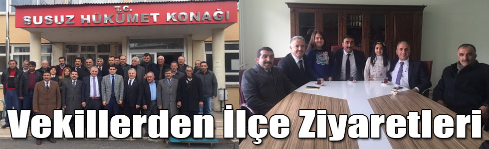 AK Parti Kars Milletvekillerinden İlçe Ziyaretleri