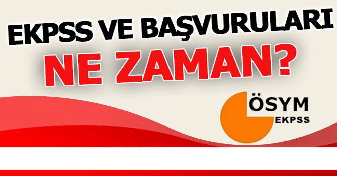 2016 EKPSS ve Başvuru Tarihleri Ne Zaman ?