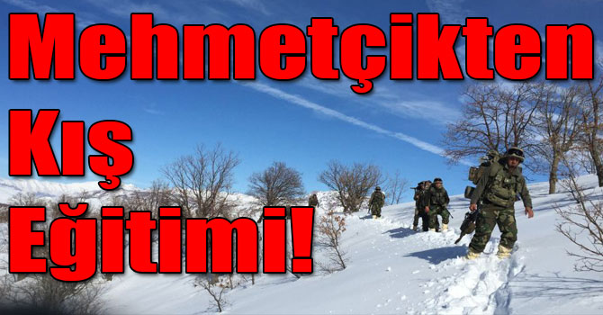 Mehmetçikten Kış Eğitimi!