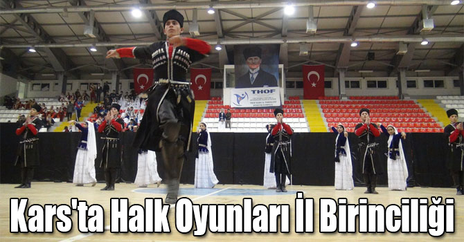 Kars'ta Halk Oyunları İl Birinciliği