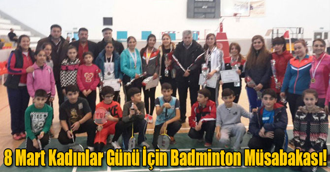8 Mart Kadınlar Günü İçin Badminton Müsabakası!