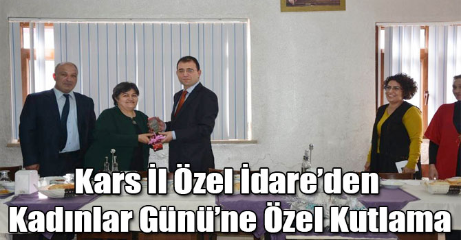 Kars İl Özel İdare’den Kadınlar Günü’ne Özel Kutlama