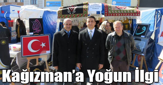 Kermeste Kağızman Standına Yoğun İlgi