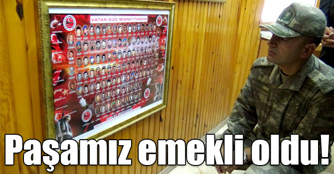 Tuğgeneral Özgür Nuhut emekli oldu!