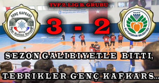 Genç Kafkars, Ligi Galibiyetle Tamamladı