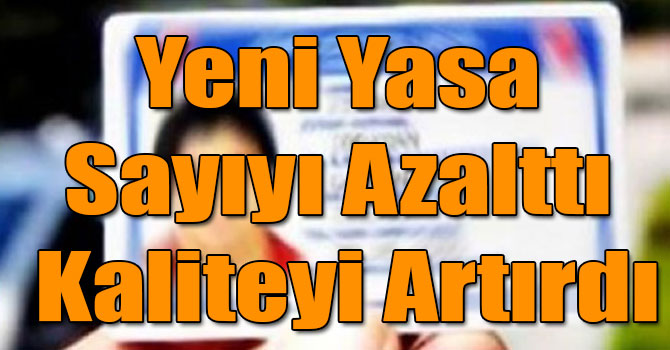Ehliyette Yeni Yasa Sayıyı Azalttı Kaliteyi Artırdı