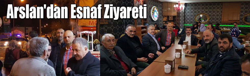 Ahmet Arslan'dan Esnaf Ziyareti