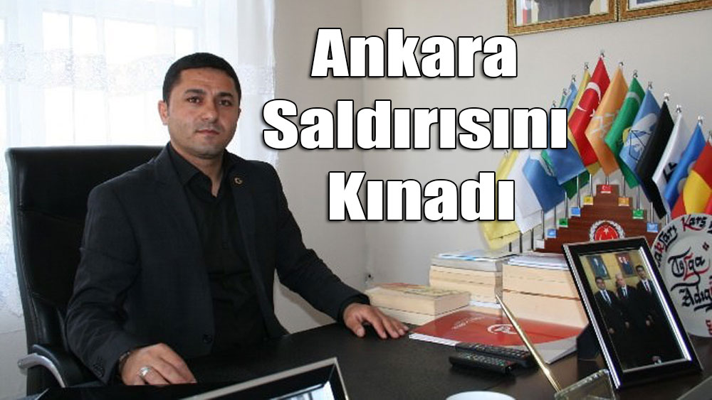 Tolga Adıgüzel Ankara Saldırısını Kınadı