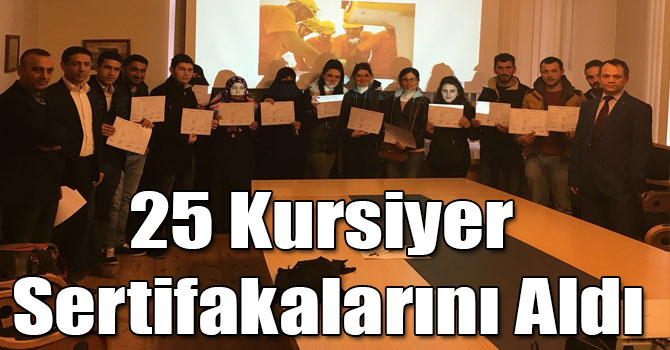 Türkiye İş Kurumu Tarafından Finanse  Edilen UMEM Kursiyerleri Sertifikalarını Aldı