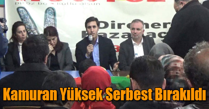 DBP Eş Genel Başkanı Kamuran Yüksek Serbest Bırakıldı