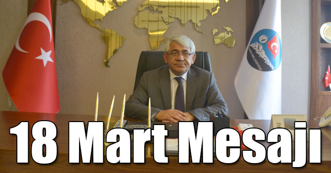 Karaçanta'nın 18 Mart Mesajı