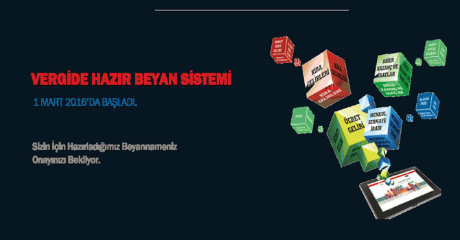 Vergide Hazır Beyan Sistemi