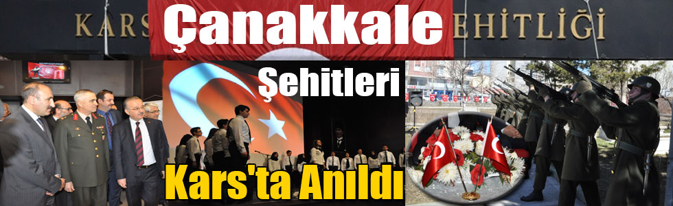 18 Mart Çanakkale Şehitleri Kars'ta Anıldı