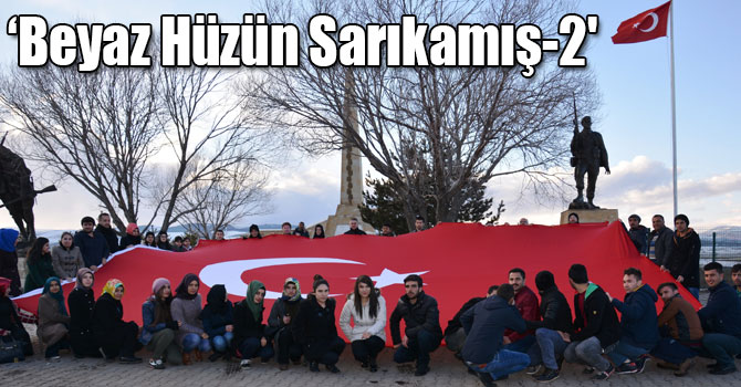 Iğdır'da ‘Beyaz Hüzün Sarıkamış-2' Projesi