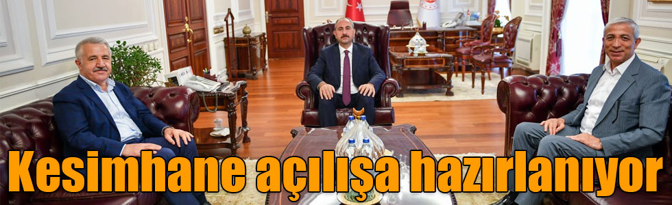 Kesimhane açılışa hazırlanıyor