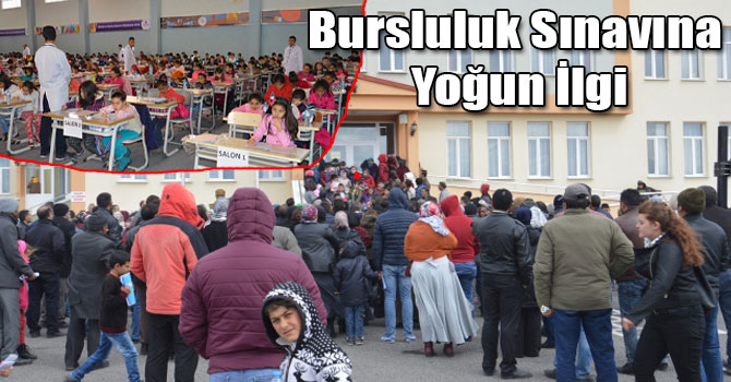 Sultan Alparslan Eğitim Kurumlarının Bursluluk Sınavına Yoğun İlgi