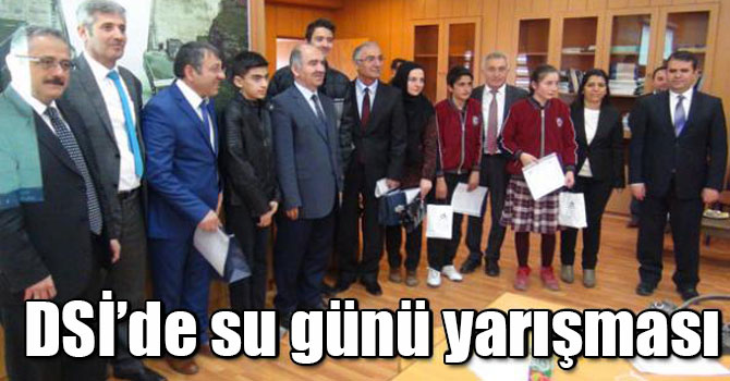 DSİ’de su günü yarışması