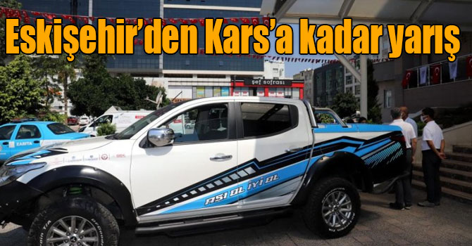 Eskişehir’den Kars’a kadar 5 bin kilometrelik yarış