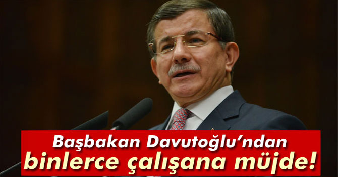 Davutoğlu'ndan taşeron işçilere müjde!