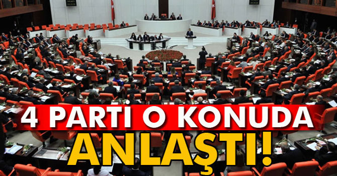 4 partiden ortak karar