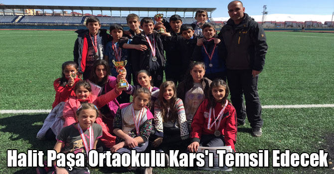 Halit Paşa Ortaokulu Kars'ı Temsil Edecek