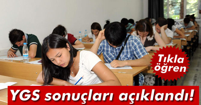 YGS sonuçları açıklandı... Tıkla-öğren