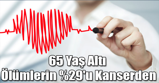 Türkiye’de 65 Yaş Altı Ölümlerin %29'u Kanserden