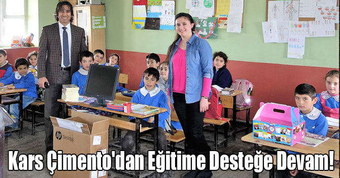 Kars Çimento'dan Eğitime Desteğe Devam!