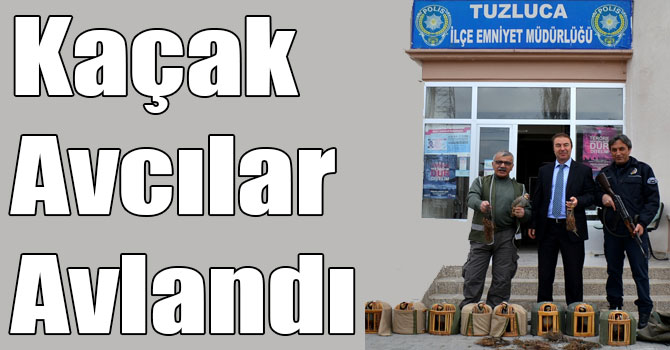 Kars-Iğdır Karayolunda Kaçak Avcılar Avlandı