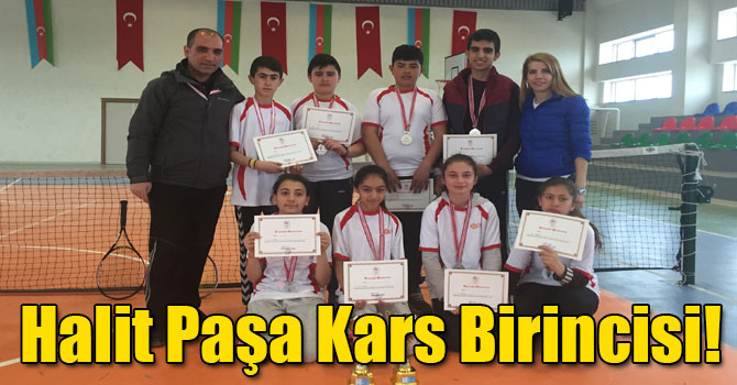 Halit Paşa Kars Birincisi!