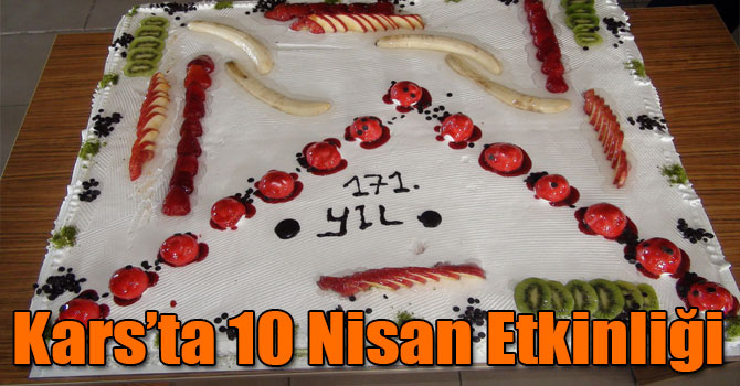 Kars’ta 10 Nisan Etkinliği