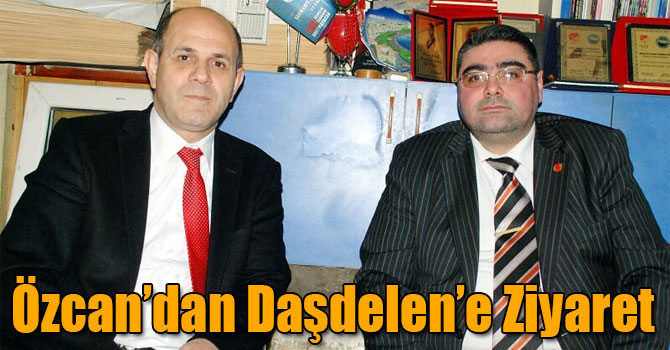 Rektör Özcan’dan KKDGC Başkanı Daşdelen’e Ziyaret